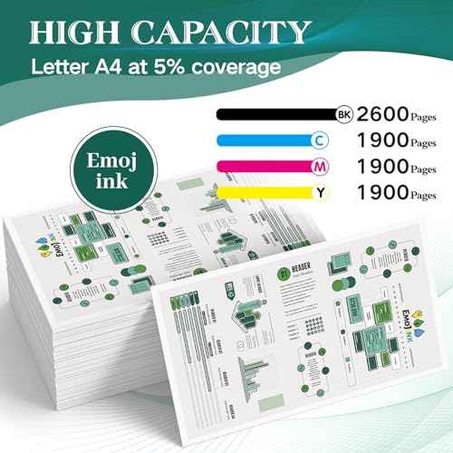 802XL Ink Cartridges Combo Pack Remanufactured 802 XL for Epson 802 Ink Cartridges T802 T802XL High Yield for Epson Workforce Pro WF-4740 WF-4720 WF-4734 WF-4730 EC-4020 EC-4030 EC-4040 (4 Pack)