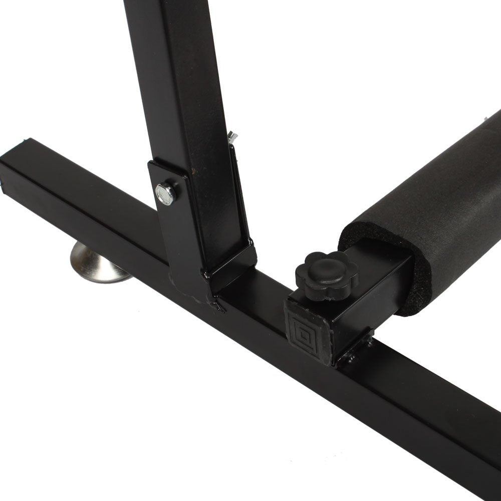 Kuyal Multi-Guitar Display Rack Folding Stand - Band Stage Bass & Acoustic Guitar, Black (7 Holder)