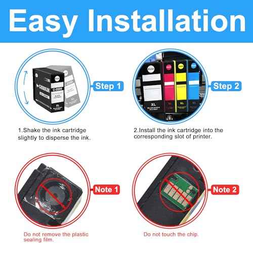 LCL 1200XL Ink cartridges Compatible with Canon Maxify 1200 PGI-1200XL PGI-1200 XL Ink for Maxify MB2720 MB2320 MB2020 MB2120 MB2350 Printer (2Black, 2Cyan, 2Magenta, 2Yellow)