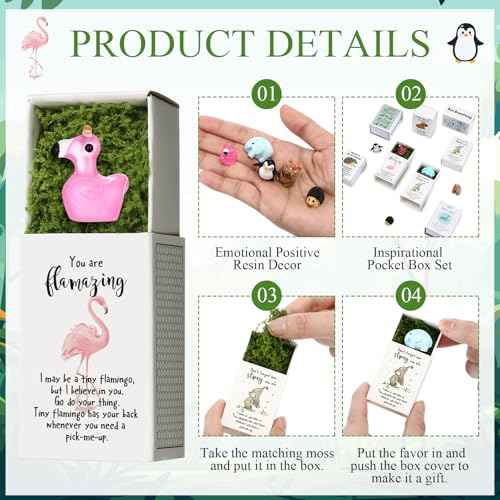 Employee Appreciation Gifts Bulk Coworkers Desk Pets Mini Thank You Gifts for Rad Tech Staff Nurse Practitioner Emotional Support Cute Resin Ornaments Card Box(25 Set,Capybara)