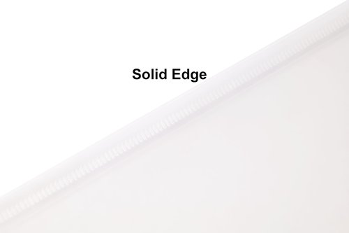 YESSART 8.5 x 11 Vertical Clear Letter Sized Plastic Envelopes Document File Storage Holder 40 Pack Hook Loop Closure