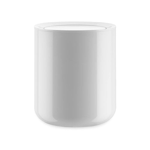 Alessi Birillo Bathroom Waste Aleesi PL10 W Birillo Bathroom Waste, White