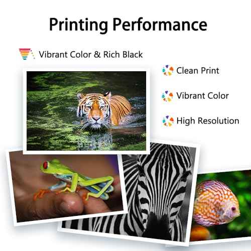 LC404XL LC404 Ink Cartridges for Brother Printer Replacement for LC404 LC404 XL Ink Cartridge for Brother MFC-J1205W Ink Cartridges MFC-J1215W MFC J1205W J1215W Printer (4Pack)