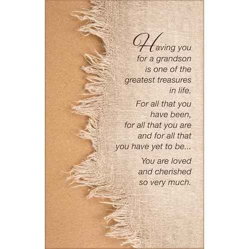 Chuck's Card-O-Rama - Birthday Card For Grandson - Made in USA - Perfect Size: Opens to a generous 10¡È ¡¿ 7.75¡È - Excellent Card Stock, Envelope Included - Packaged in Extra Sturdy Mailer - 95787