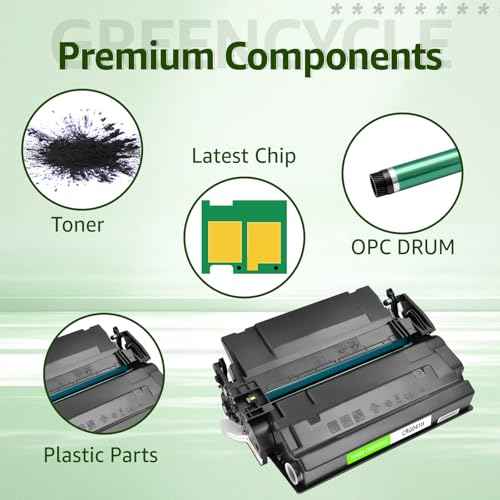 greencycle 041 041H Compatible Toner Cartridge Replacement for Canon 041 041H CRG041 CRG041H CRG-041H Use with imageCLASS LBP312i MF521DW LBP312dn MF525dw LBP310X LBP312X Laser Printer (1 Pack, Black)