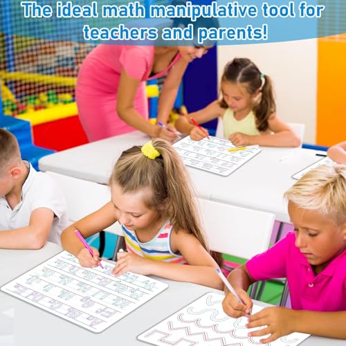 24-Pack Double-Sided Handwriting Practice Cardboards for Kids & Students