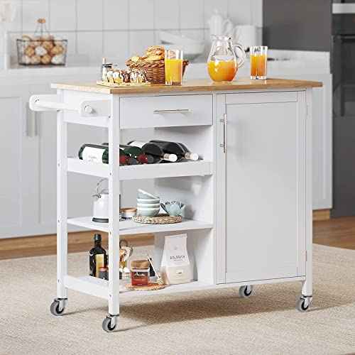 2" Rubber Swivel Casters ? Ultra Quiet & Smooth Rolling, Set of 4-320lbs Load Capacity, Caster Wheels for Cart, Furniture£¨£¨4 Swivel£©£©