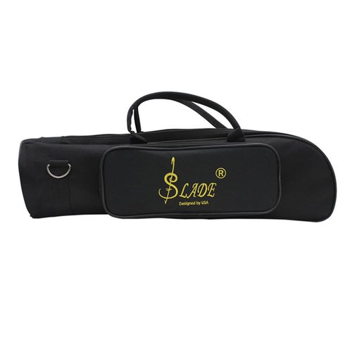 caralin Trumpet Carrying Bag Waterproof Trumpet Gig Bag Padded Musical Bag Wind Instrument Case with Adjustable Shoulder Straps Oxford Cloth