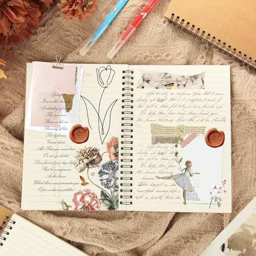 MIVIDE 24 Pack A5 Bulk Spiral Notebooks with Kraft Cover, 8.3 x 5.8 Inch 60 Pages Hardcover Spiral Lined Notebook Journal, Lined Travel Bulk Writing Paper Notebook for School Business Office Supplies