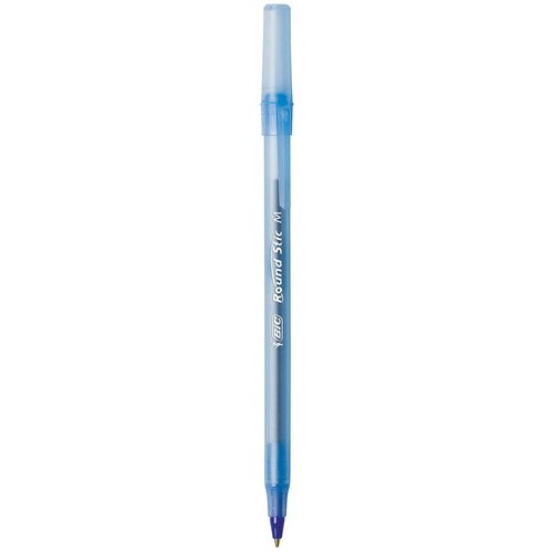 BIC PENS Bulk Pack of 240 Ink Pens, Round Stic Xtra Life Ballpoint, Medium point 1.0 mm, 120 Black & 120 Blue Combo Pack in Bulk