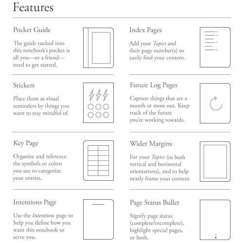 LEUCHTTURM1917 The Official Bullet Journal Edition X - 10th Anniversary Edition - Special Edition Notebook Built for BuJo - BuJo Pocket Guide Included