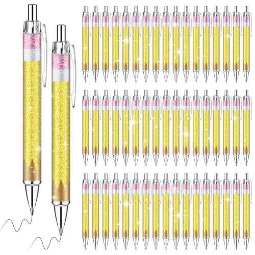 100 Pcs Teachers Pens Bulk Christmas Teacher Appreciation Gifts Cute Ballpoint Pens Christmas Stocking Stuffer Thank You Gifts for Woman Nurse Coworker Staff Office Writing Stationery Supply