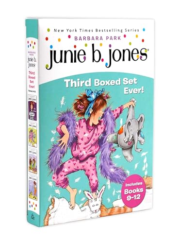 Junie B. Jones Third Boxed Set Books 9-12 Paperback Kids Children's Series