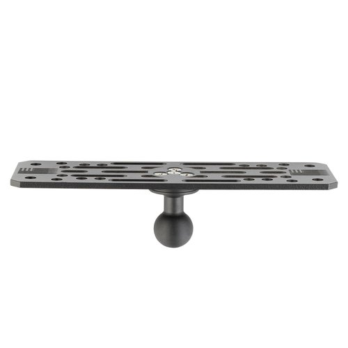 Bulletpoint Mounting Solutions Universal Fish Finder Mount with 20mm Ball Metal Marine Electronic Mounting Plate