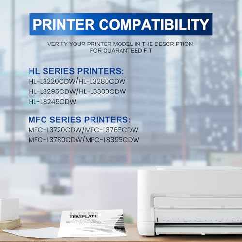 1 Pack TN229 Black Toner Cartridge, Compatible for TN229 TN-229 Toner Replacement for HL-L3220CDW L3280CDW L3295CDW L3300CDW L8245CDW MFC-L3720CDW L3765CDW L3780CDW L8395CDW Printer