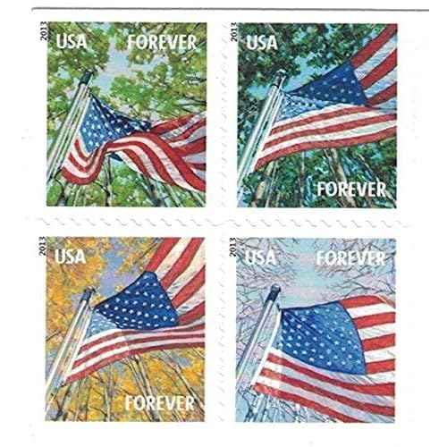 Forever Stamps A Flag for All Seasons - book of 20 postage stamps