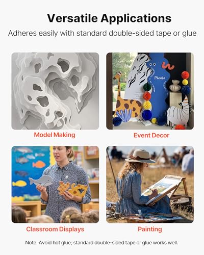 VEVOR Foam Board 12 Pack 24x36 inch White Poster Boards for Art & Display