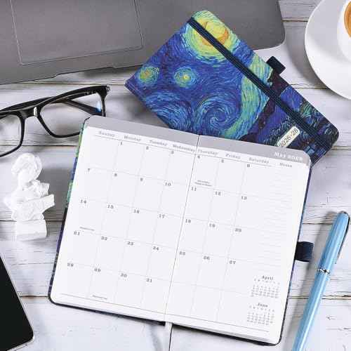 2026-2028 Pocket Planner/Calendar - 3 Year Monthly Planner 2026-2028 from Jan. 2026 - Dec. 2028(36 Months), 3.8" x 6.3", Pen Holder, Inner Pocket and 61 Notes Pages