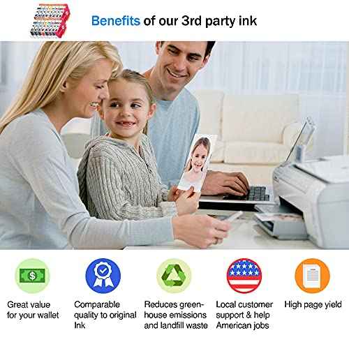 Cartlee Compatible Ink Cartridges Replacement for Canon CLI-42 PIXMA PRO-100 Pro100 100 100S CLI 42 16 Pack High Yield (2 Black, 2 Cyan, 2 Magenta, 2 Yellow, 2 PC, 2 Photo M, 2 Gray, 2 Light Gray)