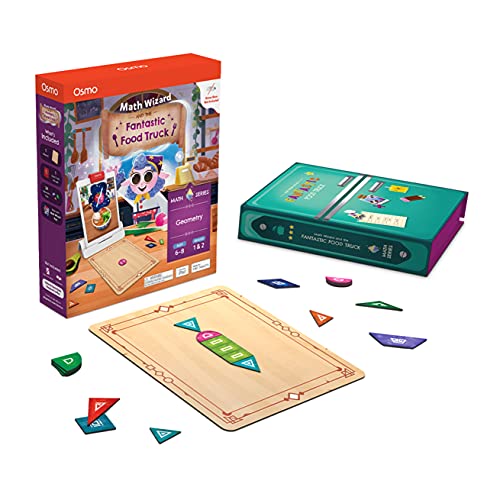 Osmo Math Wizard Food Truck Geometry Game for Kids Ages 6-8 – Learn Geometry