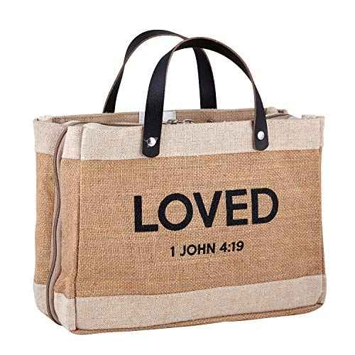Creative Brands Tote, Loved 11 x 8-Inch