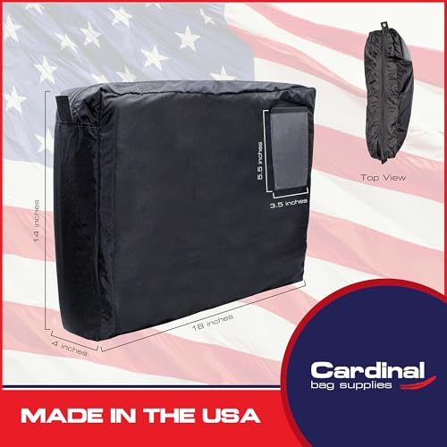 Interoffice Transit Mailer, Black, 18 x 14 4