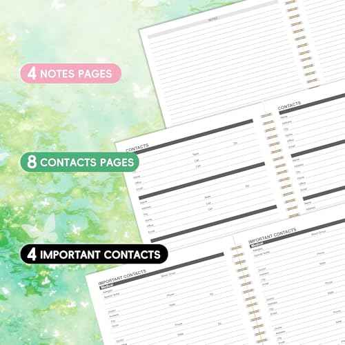 2026-2028 Monthly Planner Calendar - 3 Year Planner 2026-2028, Jan 2026?Dec 2028, 8.5" x 11", 36 Monthly Calendar with Colorful Tabs, Inner Pockets for Home, School or Office Use