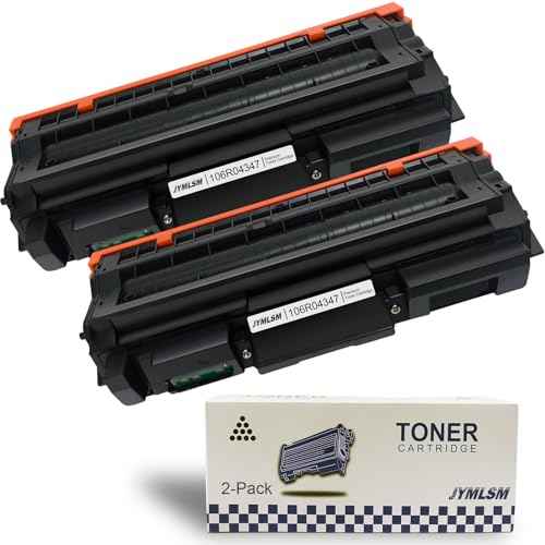 Compatible B205/ B210/ B215 Toner Cartridge 2-Pack, Replacement for Xerox 106R04347 106R04346 Works for B205NI B210DNI B215DNI Printer, High Yield 3,000 Pages
