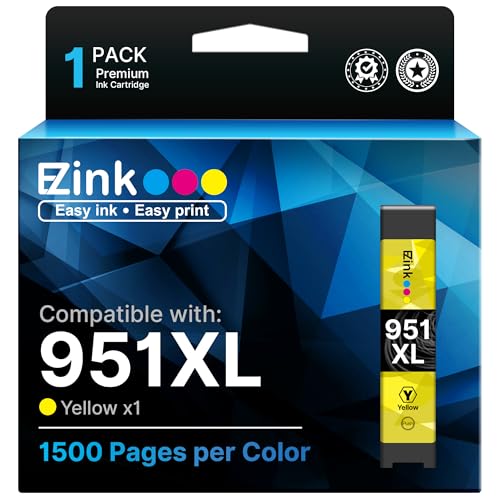 E-Z Ink Compatible Ink Cartridge Replacement (1 Yellow)