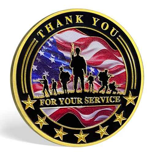 AtSKnSK 42 PCS Military Challenge Coin Thank You for Your Service