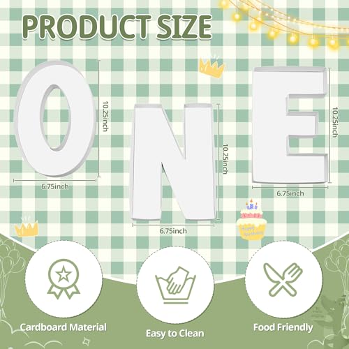 KitChocoLot 10 Inch Fillable Cardboard Letters for Charcuterie & Party Decorations, 3 Pack