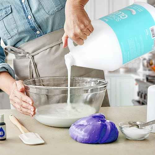 Darice School Glue ? 2-Pack 1 Gallon Craft Glues ? Washable and Safe Liquid Glue ? No Run Formula Dries Clear ? Multipurpose for Slime, Paper Mache, Arts and Crafts Projects, Back to School Supplies