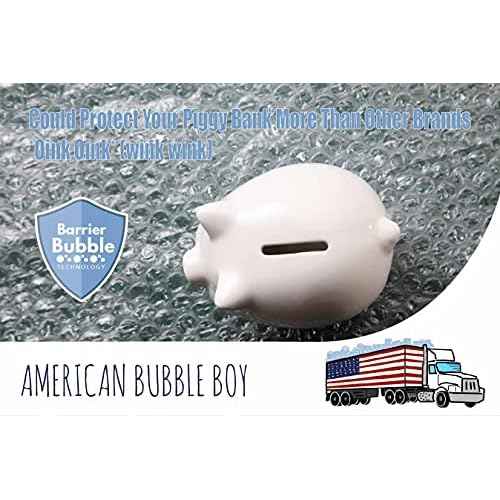 American Bubble Boy Small Plus Bubble, 700 Square feet, 12" Wide, Perforated Every 12", Original Grade