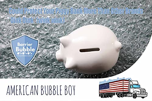 American Bubble Boy Small Plus Bubble Wrap 12" x 700 sq ft - Perforated Every 12"