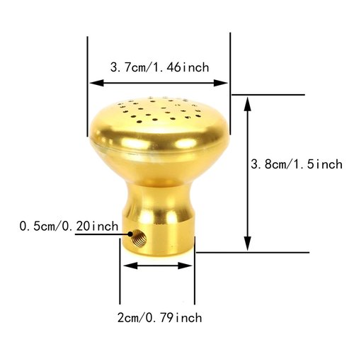 Colaxi Tuning Fork Boot Holder Aluminum Multifunction Supplies Lightweight Portable Yoga Protection with Screw Home Replacement, Gold