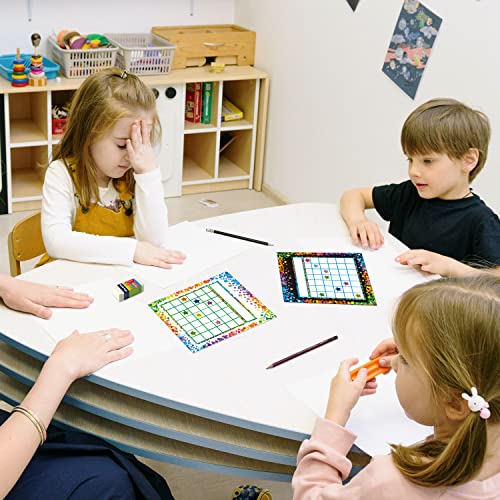 REGELETO 80 Pack Incentive Reward Charts for Classroom & Home with 2400 Star Stickers - Colorful Kids Behavior Tracking