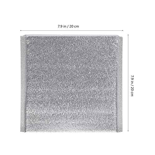DOITOOL Reusable Insulation Bags 50PCS Insulated Shipping Thermal Box Liners Metalized Box Liners Waterproof Insulated Shipping Container for Camping Picnic (20x20CM)