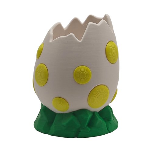 TIME&TRAVE Cute Dinosaur with Egg Pen Holder, Creative Dino Pencil Holder with Four Lovely Bookmark Desk Organizers, Office Supplies Decorations Idea Gift for Women Kids