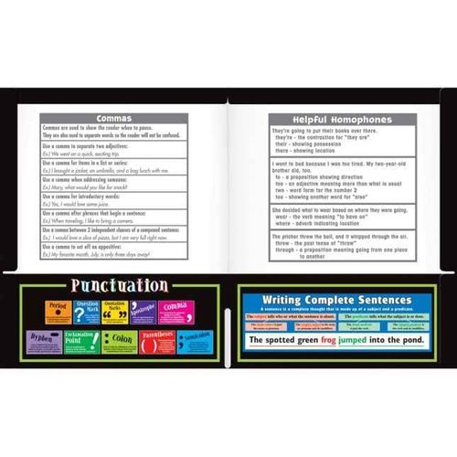 Really Good Stuff Author at Work 4-Pocket Student Folders - Set of 12