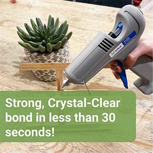 AdTech Crystal Clear Hot Glue Gun Sticks (W220-14ZIP50) ? Full Size Hot Glue Sticks. All-purpose glue sticks for crafting, scrapbooking & more. 50 pieces. Length: 4¡± Diameter: .44¡±.