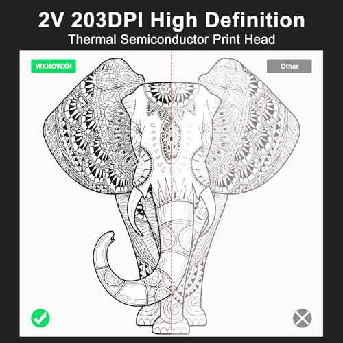 300 DPI Tattoo Stencil Printer Machine for Tattoo Artists&Beginners,termocopiadora Tattoo with 3pcs of Tattoo Transfer Paper,Portable Bluetooth Wireless Printer Compatible with Phone&PC