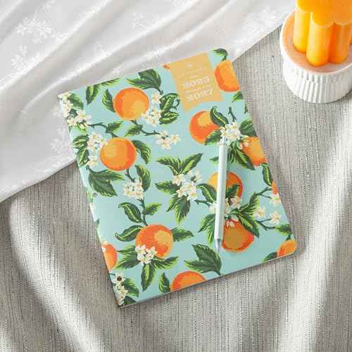 Blue Sky Day Designer 2025-2027 Monthly Academic Year 24 Month Planner Calendar, July 2025 - June 2027, 8.5" x 11", Flexible Cover, Stapled Binding, Orange Blossom Mint