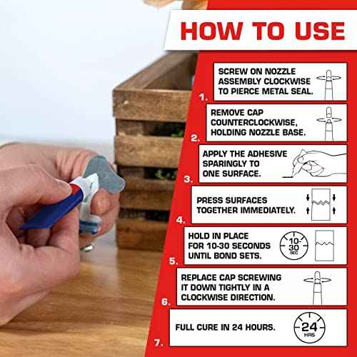 Loctite Super Glue Liquid, Clear, 0.07 fl oz Tube, 2 Pack - Superglue for Plastic, Wood, Metal, Crafts & Repair, Cyanoacrylate Adhesive Instant Glue, Quick Dry