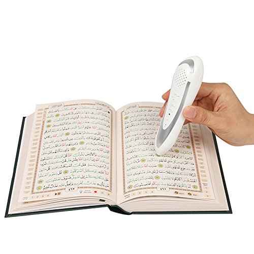 Ramadan Digital Pen Quran Talking Reader Word by Word Function Holy Qur'an Pen with English Arabic Urdu French Spanish German etc. 5 Small Books