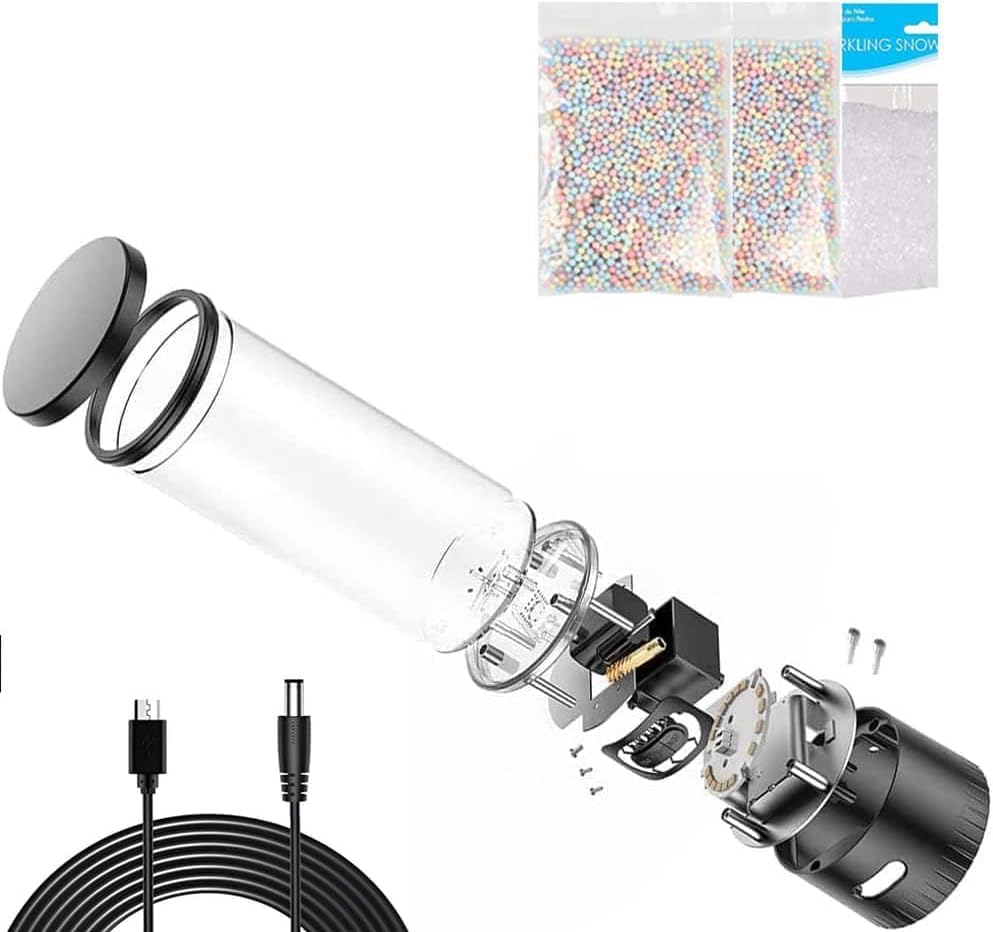 COLORLIFE Twister Water Vortex Lamp - 7-Color Changing LED Night Light | Unique Gift for All Ages