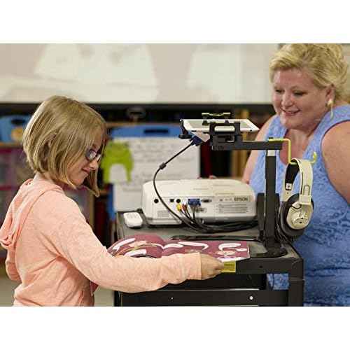 Copernicus Height Adjustable Dewey The Document Camera Stand with Microscope and Light