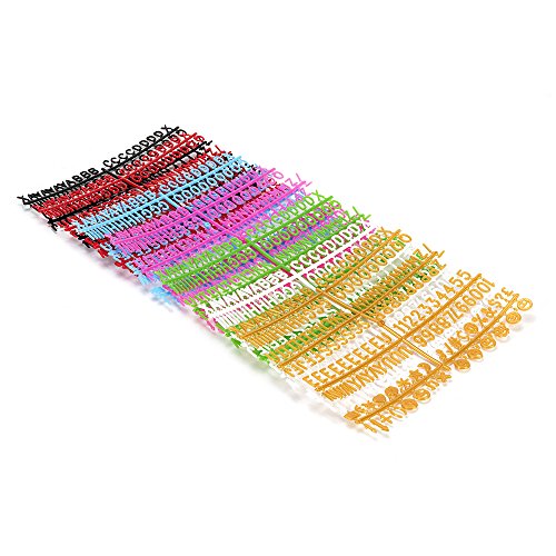 Arikit 1120-Piece Felt Letter Board Letter Set with Neon Colors for DIY Signs