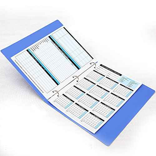 2026 Attendance Calendar Work Tracker Attendance Calendar Cards - 8.5 X 11 Cardstock/Pack of 50 Sheets