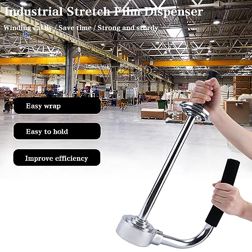 Industrial Stretch Wrap Dispenser, Shrink Handle Holder