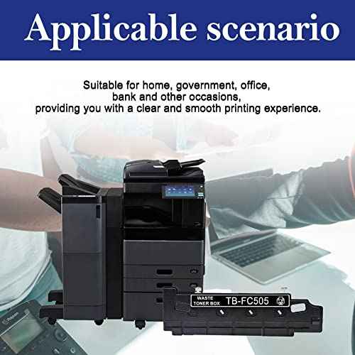 TB-FC505 TBFC505 Waste Container 1 Pack - Compatible TBFC505 TBFC50 TB-FC50 Waste Toner Box Replacement for Toshiba e-Studio 2505AC 2515AC 2555C 3005A 3015AC 3055C 3505AC 3508A 3515AC 3555c Printers